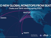 Alaska Airlines and Hawaiian Airlines expand global network with new nonstop service connecting Seattle with Osaka and Papeete